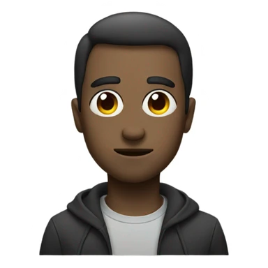 guy with eyes low and its smokey sticker