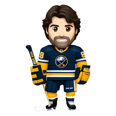 Jaromir Jagr with the Stanley cup sticker