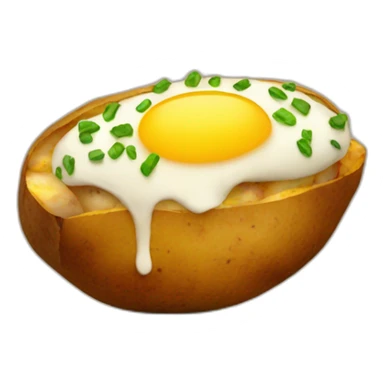 loaded baked potato sticker