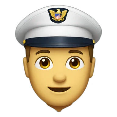 Navy officer sticker