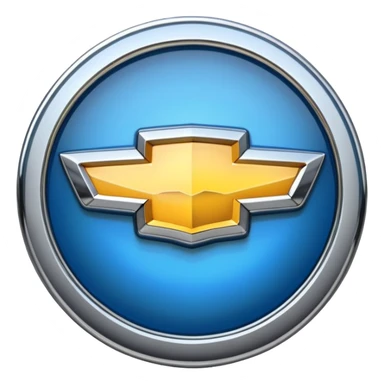 Chevrolet logo badge accurate sticker