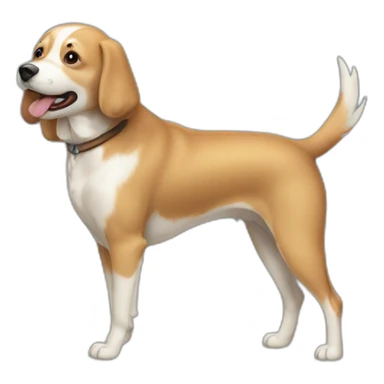 Chien du pète sticker