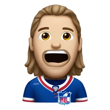 New York rangers fan sticker