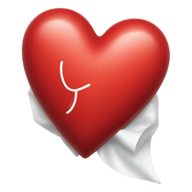 Heart with I love u sticker