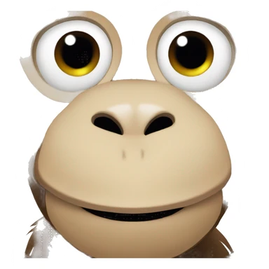 sigma face monkey sticker