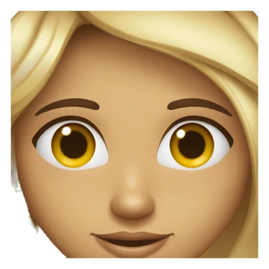 Morena praiana pele branca e olhos castanhos sticker