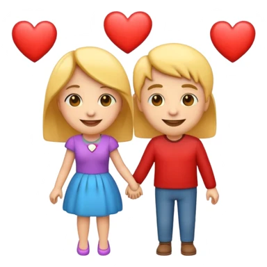 Super lovely long distance relationship emoji  sticker