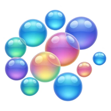 Millions of bubbles sticker