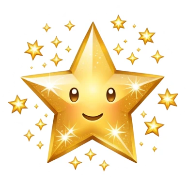 sparkle icon with lots of sparkles sticker