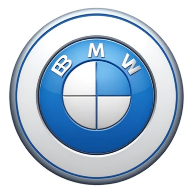 Bmw logo sticker