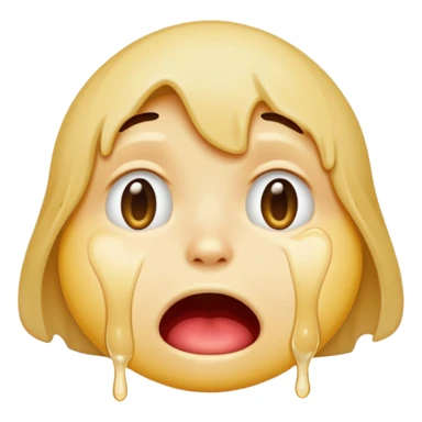 can you make a braindead emoji thats drooling and stuff sticker