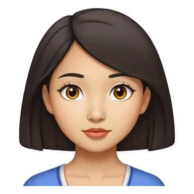 Mix latina and asian girl  sticker