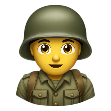 Soldier WW2 sticker