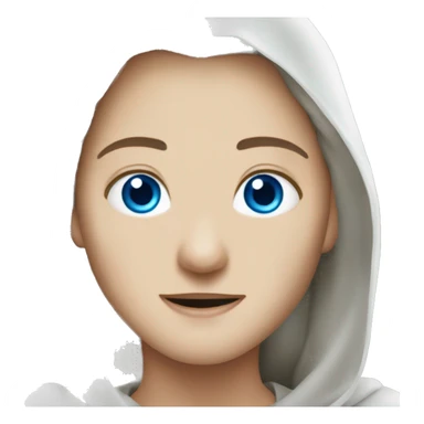 Lord of the rings Arwen with blue eyes  sticker