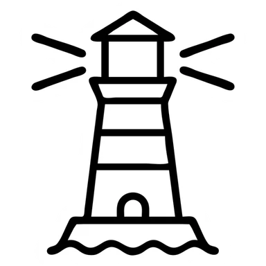 lighthouse sticker