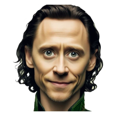 Tom Hiddleston as Loki  sticker