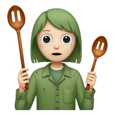 the meme from 2004 salad fingers i like rusty spoons sticker