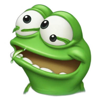 pepe the frog crying sticker