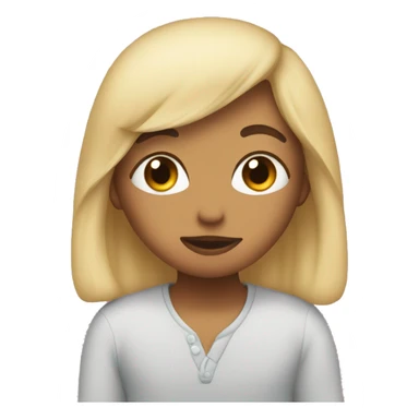 Kiss on cheek sticker