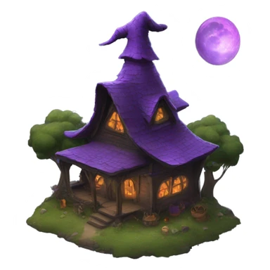 mystical witch house sticker