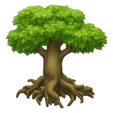 nature tree sticker