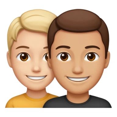 😛+🙂‍↔️ sticker