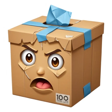 ungry box sticker
