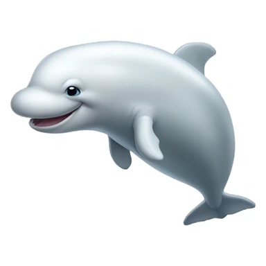 beluga whale sticker