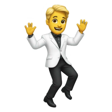 Grant dancing sticker