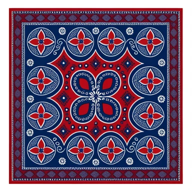 Sindhi ajrak sticker