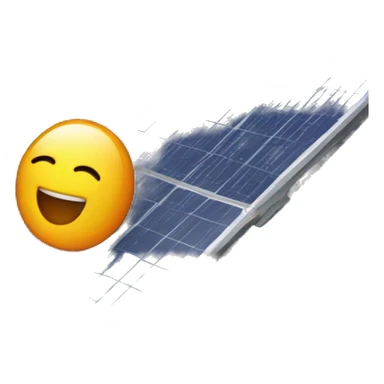 solar panel hd on  house sticker