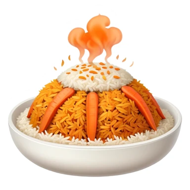 plov Uzbek rice dish sticker