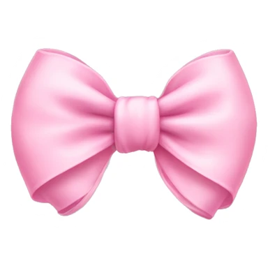 small baby pink bow sticker