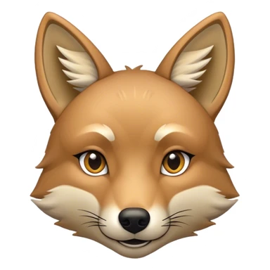 Starry-eyed Coyote  sticker