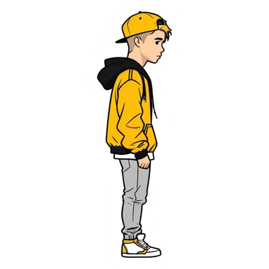 2022  Justin bieber,  canadian singer & musician , hyperrealistic, mirco-detailed, vivid, bold colors, flat layout, side view sticker design
 Must be 8k hd, 8000x8000px resolution. Must use very thin transparent smooth lines sticker