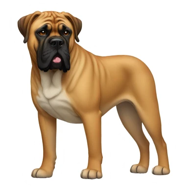 Bullmastiff Dog Breed Full Body sticker