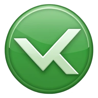 checkmark with the word "confirmed" sticker