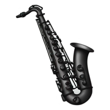 electronic sax sticker