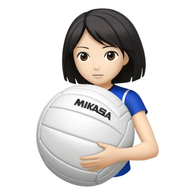 Pelota de voley Mikasa sticker
