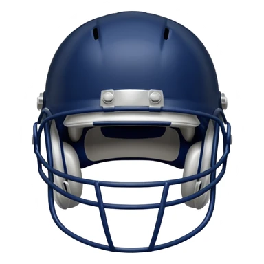 College football player helmet in a deep, dark color

 sticker