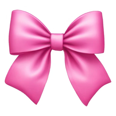 Coquette pink bow sticker