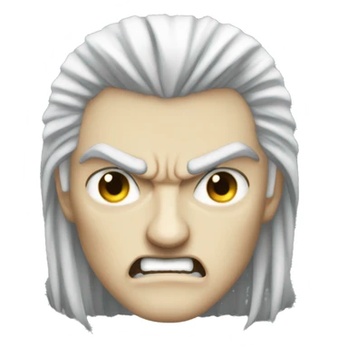 Angry Alucard sticker