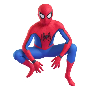 Tom Holland in Spider-Man costume sticker