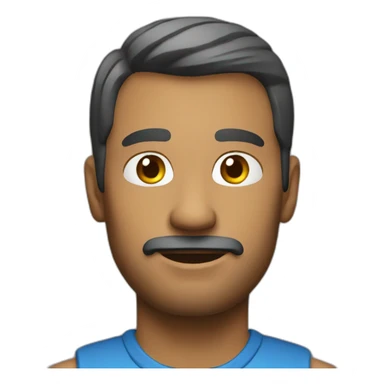 Man-Play-video-game sticker