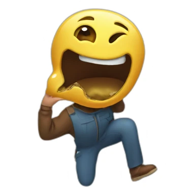 hit in the face with a slug sticker