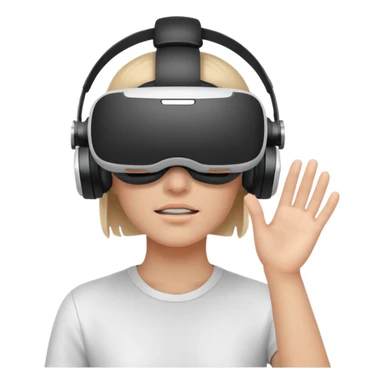 vr user sticker