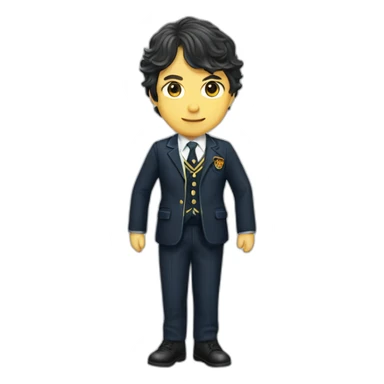 Angus young school uniform sticker