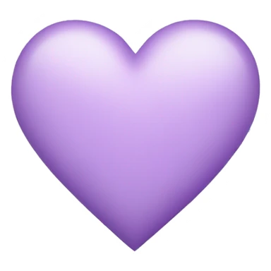 Light Purple Heart  sticker
