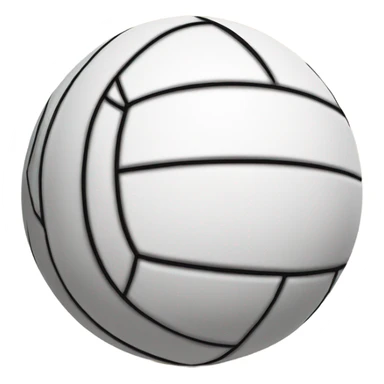 Static volleyball  sticker