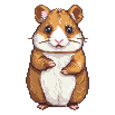 hamster giving a thumbs up sticker